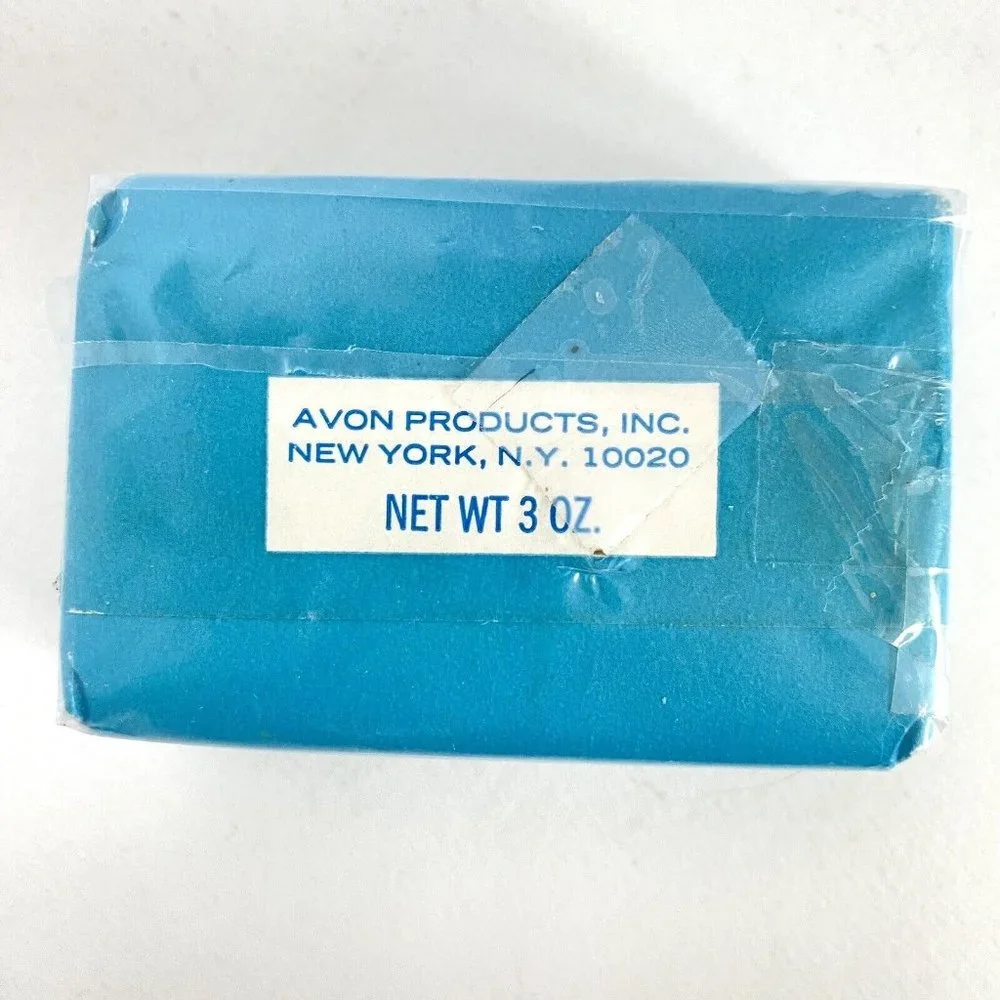 c1971 Avon Barney Beaver Soap Bar 3 Oz Children Kids Bath Time Vintage